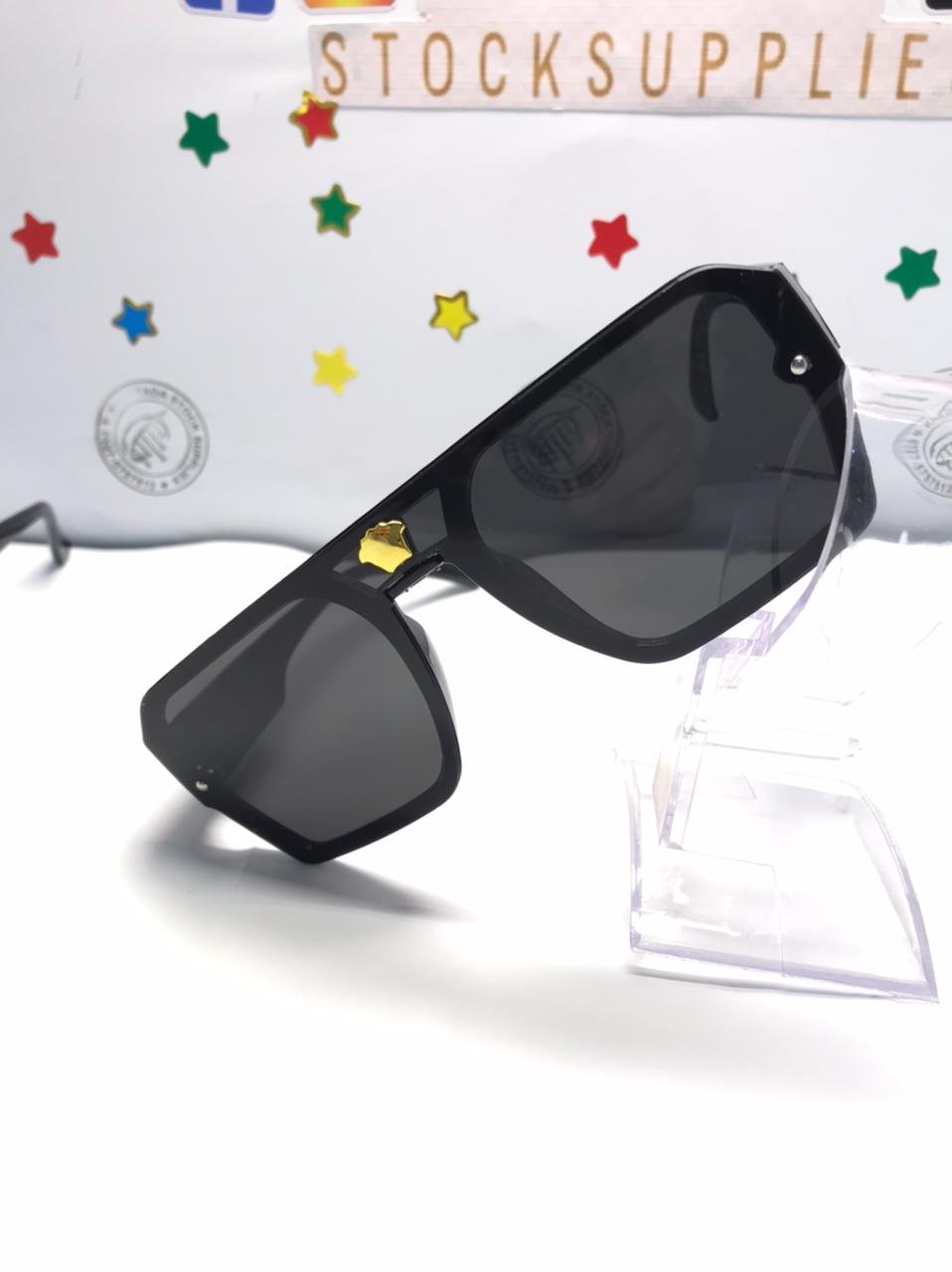 donna gold frame glasses