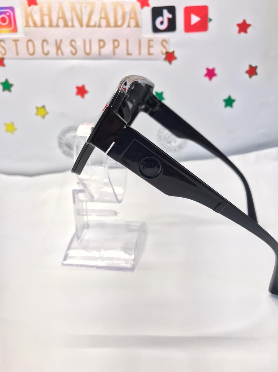 donna gold frame glasses